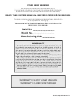 Preview for 3 page of BendPak 1302BA-302 Operation And Service Manual