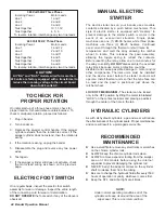 Preview for 44 page of BendPak 1302BA-302 Operation And Service Manual