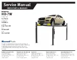 BendPak 5175120 Service Manual preview