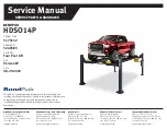 Preview for 1 page of BendPak 5175152 Service Manual