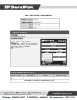 Предварительный просмотр 29 страницы BendPak 5175156 Service Manual