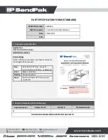 Preview for 34 page of BendPak 5175157 Service Manual