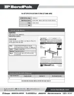 Preview for 30 page of BendPak 5175164 Service Manual