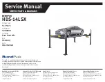 Preview for 1 page of BendPak 5175171 Service Manual