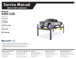 BendPak 5175173 Service Manual предпросмотр