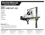 Предварительный просмотр 1 страницы BendPak 5175194 Service Manual