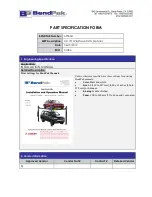 Предварительный просмотр 26 страницы BendPak 5175510 Service Manual