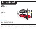 BendPak 5175862 Service Manual предпросмотр