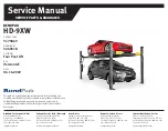 BendPak 5175863 Service Manual предпросмотр