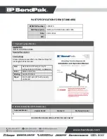 Preview for 31 page of BendPak 5175969 Service Manual