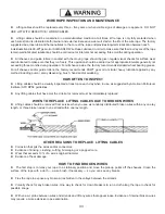 Предварительный просмотр 33 страницы BendPak 5595139 Installation And Operation Manual