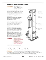 Предварительный просмотр 57 страницы BendPak Clearfloor 10AP Installation And Operation Manual