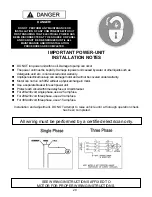 Preview for 20 page of BendPak HD-14 Installation And Operation Manual