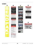 Preview for 68 page of BendPak HD-14T Installation And Operation Manual