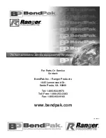 Preview for 68 page of BendPak HD-7500BL Installation And Operation Manual