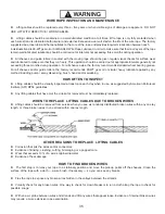 Preview for 35 page of BendPak HDS-14 Installation And Operation Manual