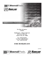 Preview for 60 page of BendPak HDS-18 Installation And Operation Manual