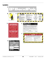 Preview for 38 page of BendPak LR-60 Installation And Operation Manual