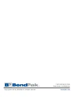 Preview for 44 page of BendPak LR-60 Installation And Operation Manual