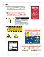 Preview for 73 page of BendPak MDS-6EXT Installation And Operation Manual