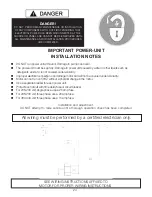 Preview for 24 page of BendPak PL-14000 Installation And Operation Manual