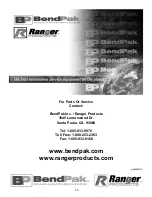 Предварительный просмотр 36 страницы BendPak PL-6000 Installation And Operation Manual