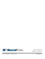 Preview for 72 page of BendPak Quatra XR-12000L Installation And Operation Manual