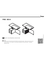 Предварительный просмотр 1 страницы BENE FREE DESK Safety And Operating Instructions Manual