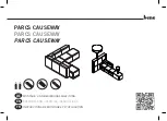 Preview for 1 page of BENE PARCS CAUSEWAY Assembly And Operating Instructions Manual