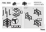 BENE PIXEL RACK M Assembly Instructions Manual предпросмотр