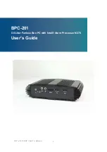 BENECOM BPC-201 User Manual preview