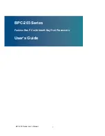 BENECOM BPC-203 SERIES User Manual preview