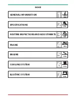 Preview for 8 page of Benelli 2009 TREK1130 Workshop Manual