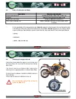 Preview for 33 page of Benelli Cafe 1130 Racer Use And Maintenance