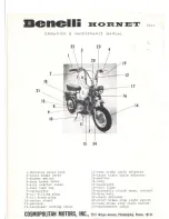 Предварительный просмотр 5 страницы Benelli Hornet Operation & Maintenance Manual