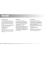 Preview for 42 page of Benelli qattronove x Owner'S Manual