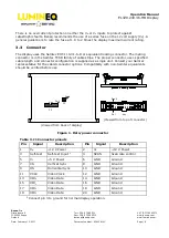 Preview for 6 page of beneq Lumineq EL320.240.36-HB Series Operation Manual