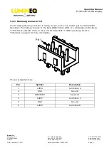 Preview for 7 page of beneq Lumineq EL320.240.36-HB Series Operation Manual