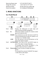 Preview for 4 page of Beneston AVH-SW0404IR Operation Manuals