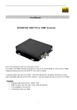 Preview for 1 page of Beneston TVI-ER03E User Manual