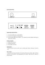 Предварительный просмотр 2 страницы Beneston TVI-ER03HR Operating Instruction