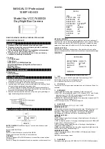 Beneston VCC-7400SDI Manual предпросмотр