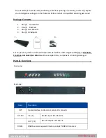 Preview for 3 page of Beneston VCF-FB08TX&RX User Manual