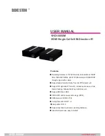 Beneston VHDI-0050M User Manual preview