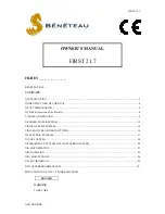 Preview for 1 page of BENETEAU FIRST 21.7 Owner'S Manual