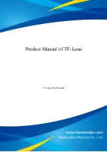 Benewake TF-Luna Product Manual предпросмотр