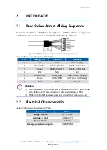 Предварительный просмотр 8 страницы Benewake TF02-i User Manual