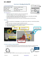 BeNext Heating Control EU Quick Start Manual предпросмотр