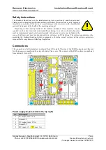 Предварительный просмотр 2 страницы Benezan Electronics Mini Breakout Board Installation Manual