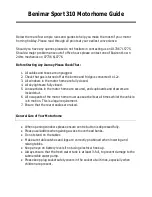 Preview for 2 page of Benimar Sport 310 User Manual